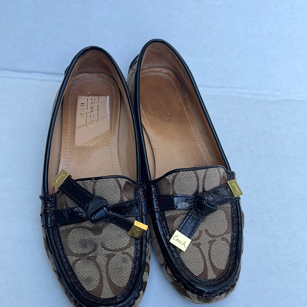 Coach driving shoe size 5 womens